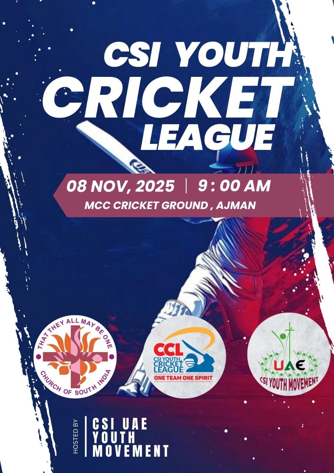 CSI UAE Youth Movement Cricket Tournament 2025